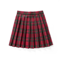 Jupes plissées à carreaux taille haute pour femmes, mini jupe de tennis, Harajuku JK, uniforme scolaire japonais, mini jupe trap