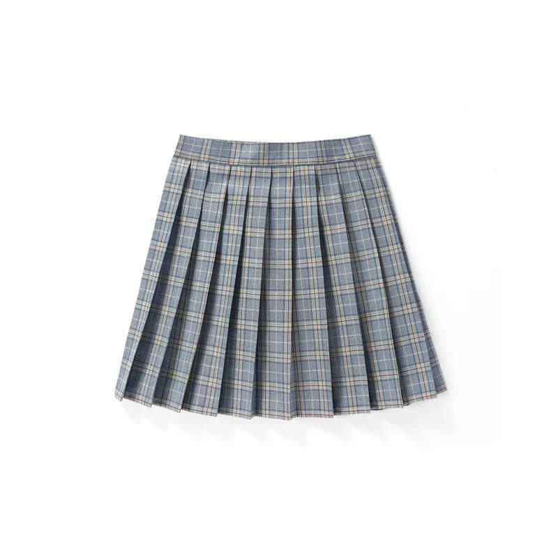 Jupes plissées à carreaux taille haute pour femmes, mini jupe de tennis, Harajuku JK, uniforme scolaire japonais, mini jupe trap