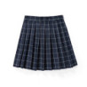 Jupes plissées à carreaux taille haute pour femmes, mini jupe de tennis, Harajuku JK, uniforme scolaire japonais, mini jupe trap