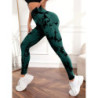 Aught Dye-Leggings de yoga taille haute sans couture pour femmes, pantalons de sport, collants push-up, vêtements de sport, entr