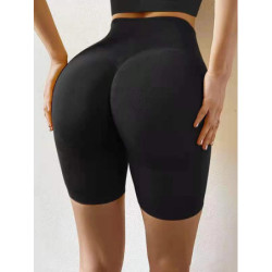 Leggings d'entraînement sans couture pour femmes, taille haute, leggings push-up, legging de sport noir, mode sexy pour dames