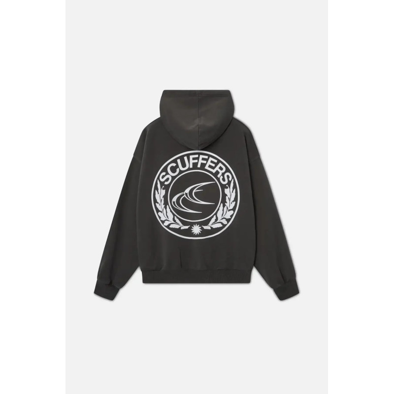 Sweats à capuche avec logo Harajuku Scuffers pour femmes, chemises de protection, gothique, gothique, surdimensionné, streetwear