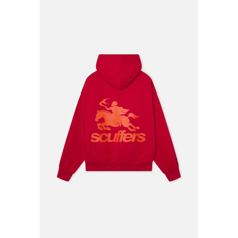 Sweats à capuche avec logo Harajuku Scuffers pour femmes, chemises de protection, gothique, gothique, surdimensionné, streetwear