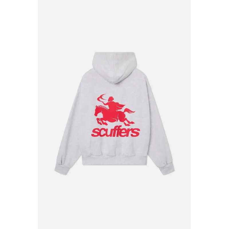 Sweats à capuche avec logo Harajuku Scuffers pour femmes, chemises de protection, gothique, gothique, surdimensionné, streetwear