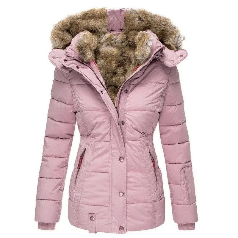 UZZDSS-Veste Personnalisée pour Femme, Manteau, Parkas, WWT311501, 2024 Nouveau