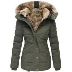 UZZDSS-Veste Personnalisée pour Femme, Manteau, Parkas, WWT311501, 2024 Nouveau