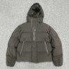 Veste matelassurera à capuche irongée pour hommes, manteau en duvet chaud, imperméable, coupe-vent, mode de rue, marque de mode 