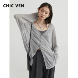 CHIC VEN-Cardigan à manches...