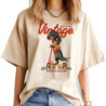 T-shirt Dachshund pour femmes, haut harajuku drôle, vêtements des années 600 et 2000