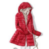 Doudoune ultralégère en duvet de canard pour femme, manteau à capuche portable, coupe-vent chaud, parka femme, automne, hiver, n