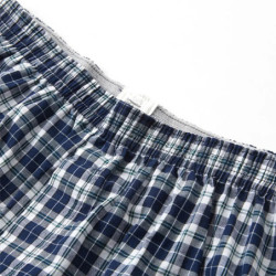 S-XL Hommes Coton Sous-Vêtements Boxer Shorts Casual Plaid artificiel astique Ceinture Bouton Hommes Boxer Sous-Vêtements Confor