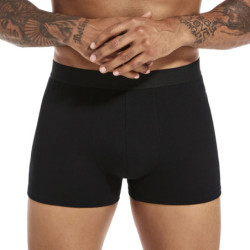 6 Pièces par Paquet, Boxer Noir Doux et Respirant pour Homme, Sous-Vêtement Masculin, Slip, Culotte, Zones Me Goals, 2024