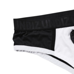 Boxer de smoking pour hommes, sous-vêtement en coton épissure de couleur noire avec nœud papillon, caleçon Surprise pour le couc