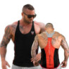 Chemise sans manches de fitness pour hommes, haut de musculation, vêtements en coton pour hommes, gilet Singlet, maillot de corp