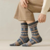 Chaussettes provoqué pour hommes, chaussettes d'équipage en coton, respirantes et absorbant la transpiration, chaussettes d'équi