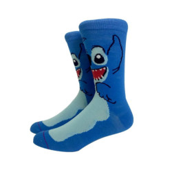 Mode Anime Hommes Chaussettes Stitch Chaussettes sulfGenoux Couples Cosplay Chaussette Personnalité Hip Hop Harajuku Femmes Drôl