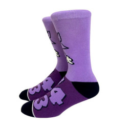 Mode Anime Hommes Chaussettes Stitch Chaussettes sulfGenoux Couples Cosplay Chaussette Personnalité Hip Hop Harajuku Femmes Drôl