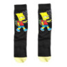 Chaussettes unisexes drôles de dessin animé Simpsons pour hommes, impression Hip Hop, nouveauté Elin Sokken, planche à roulettes