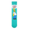 Chaussettes unisexes drôles de dessin animé Simpsons pour hommes, impression Hip Hop, nouveauté Elin Sokken, planche à roulettes