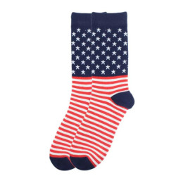 Chaussettes drôles du président Donald Trump pour hommes et femmes, parodie, rick abstrait 3D, faux cheveux, équipage, Sokken zo