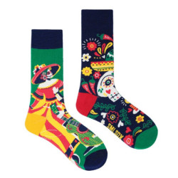 Chaussettes de marée AB originales pour hommes et femmes, chaussettes unisexes, tube moyen haut, coton extraterrestre mystère, b