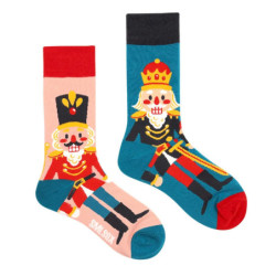 Chaussettes de marée AB originales pour hommes et femmes, chaussettes unisexes, tube moyen haut, coton extraterrestre mystère, b