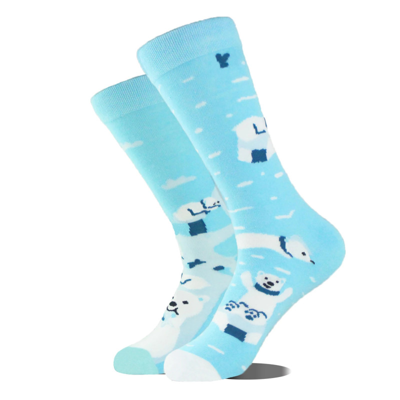 Chaussettes en coton Happy Funny pour hommes, conception extraterrestre, planète, requin, elin, unisexe, nouveauté, équipage de 