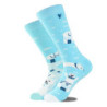 Chaussettes en coton Happy Funny pour hommes, conception extraterrestre, planète, requin, elin, unisexe, nouveauté, équipage de 