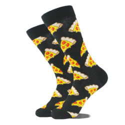 Chaussettes en coton Happy Funny pour hommes, conception extraterrestre, planète, requin, elin, unisexe, nouveauté, équipage de 