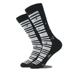 Chaussettes en coton Happy Funny pour hommes, conception extraterrestre, planète, requin, elin, unisexe, nouveauté, équipage de 