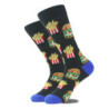 Chaussettes en coton Happy Funny pour hommes, conception extraterrestre, planète, requin, elin, unisexe, nouveauté, équipage de 