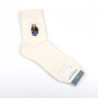 Dessin animé Gentleman ours hommes chaussettes coton Harajuku Skateboard chaussettes nouveauté respirant Sox cadeau de noël homm