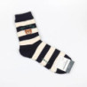 Dessin animé Gentleman ours hommes chaussettes coton Harajuku Skateboard chaussettes nouveauté respirant Sox cadeau de noël homm