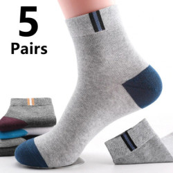 10 paires respirant coton sport bas hommes fibre de bambou automne et hiver hommes chaussettes