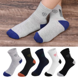 10 paires respirant coton sport bas hommes fibre de bambou automne et hiver hommes chaussettes