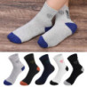 10 paires respirant coton sport bas hommes fibre de bambou automne et hiver hommes chaussettes