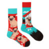 Chaussettes colorées unisexes en coton pour hommes et femmes, chaussettes originales AB Tide, chat, chien, koala, vache, quatre 