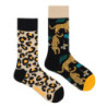 Chaussettes colorées unisexes en coton pour hommes et femmes, chaussettes originales AB Tide, chat, chien, koala, vache, quatre 