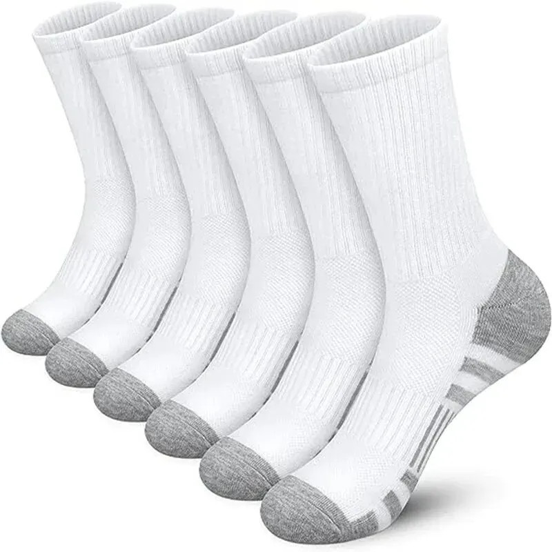 Chaussettes de sport en plein air pour hommes, haute qualité, confortables, douces, coordonnantes au sol, football, grande taill