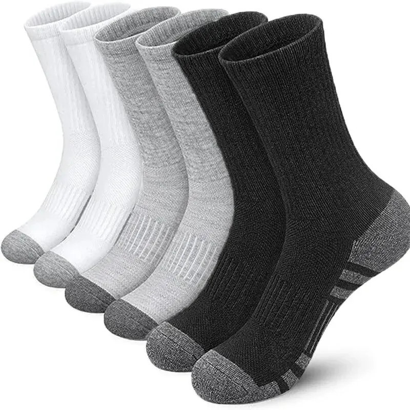 Chaussettes de sport en plein air pour hommes, haute qualité, confortables, douces, coordonnantes au sol, football, grande taill