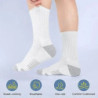 Chaussettes de sport en plein air pour hommes, haute qualité, confortables, douces, coordonnantes au sol, football, grande taill