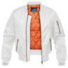 MAGCOMSEN-Blouson Bombardier pour Homme, Veste Coupe-Vent, Doublure Orange, Chaud, Décontracté, Optique, Happator, Automne, Hive