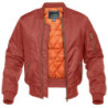 MAGCOMSEN-Blouson Bombardier pour Homme, Veste Coupe-Vent, Doublure Orange, Chaud, Décontracté, Optique, Happator, Automne, Hive