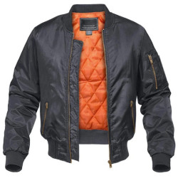 MAGCOMSEN-Blouson Bombardier pour Homme, Veste Coupe-Vent, Doublure Orange, Chaud, Décontracté, Optique, Happator, Automne, Hive