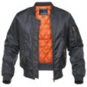 MAGCOMSEN-Blouson Bombardier pour Homme, Veste Coupe-Vent, Doublure Orange, Chaud, Décontracté, Optique, Happator, Automne, Hive