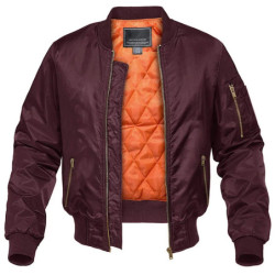 MAGCOMSEN-Blouson Bombardier pour Homme, Veste Coupe-Vent, Doublure Orange, Chaud, Décontracté, Optique, Happator, Automne, Hive