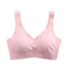 Soutien-gorge push-up respirant sans couture pour femme, sous-vêtement sans anneau en acier, bralette de levage, coussin de poit