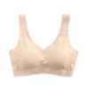 Soutien-gorge push-up respirant sans couture pour femme, sous-vêtement sans anneau en acier, bralette de levage, coussin de poit