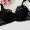 Soutiens-gorge en dentelle florale pour femmes, soutien-gorge push-up mince, sous-vêtements respirants, lingerie sexy, document 