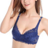 Soutiens-gorge en dentelle florale pour femmes, soutien-gorge push-up mince, sous-vêtements respirants, lingerie sexy, document 